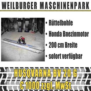 Husqvarna BV 20 G
