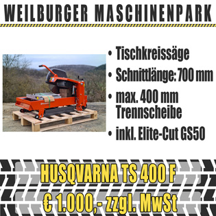 Husqvarna Tischsäge TS 400 F